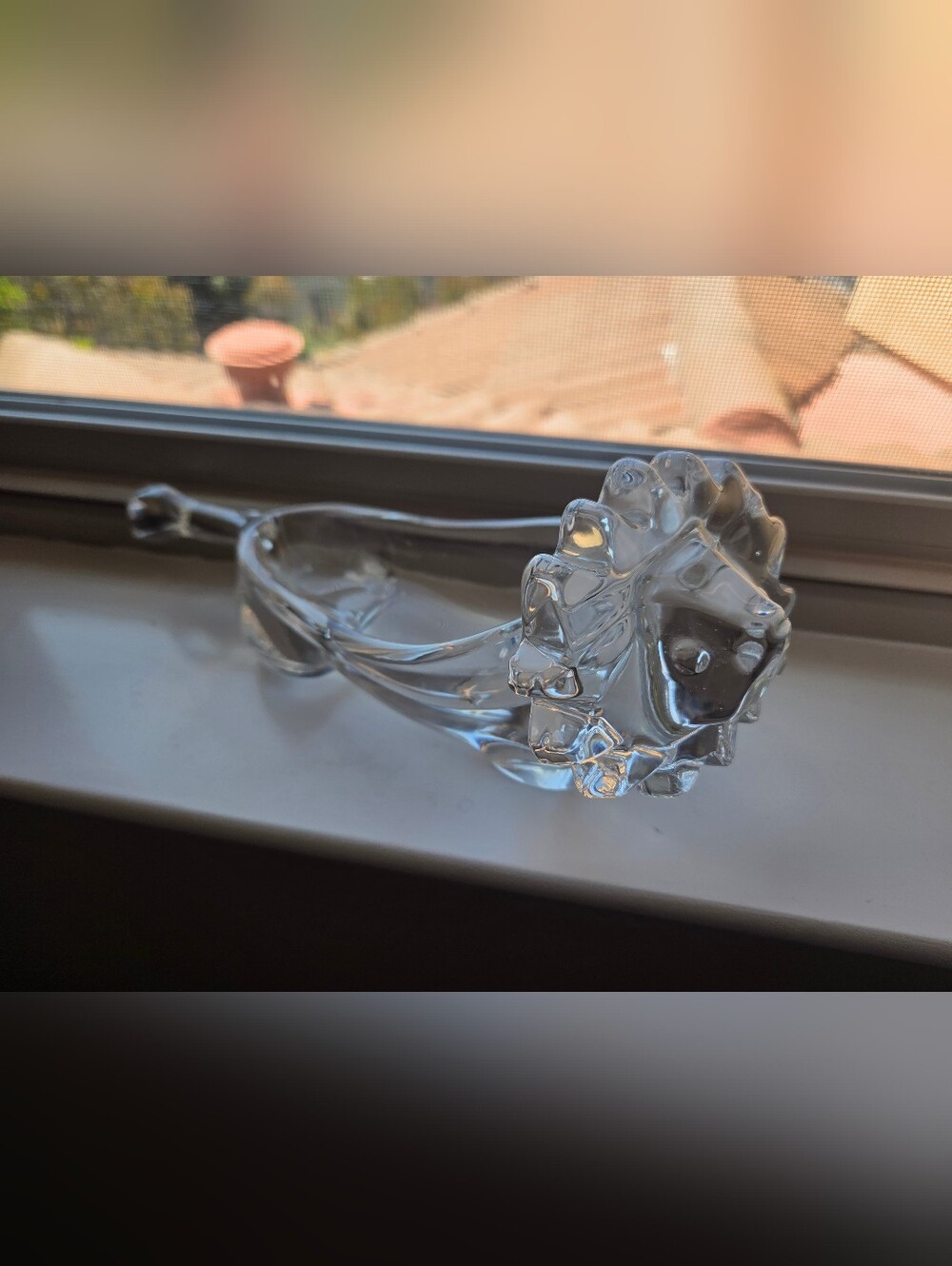 Clear Glass Decorative Trinket Dish